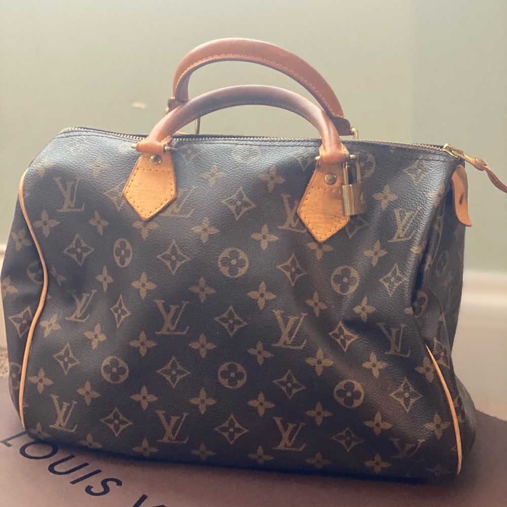 Auth LOUIS VUITTON Speedy 30 SD0096 Monogram Canvas Handbag - Picture 14 of 17